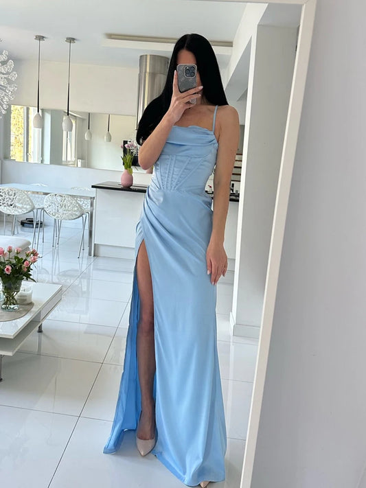 Summer Maxi Dress Satin Bodycon Dress Women Party Dress 2022 New Arrivals Red Backless Sexy Celebrity Date Night Dresses