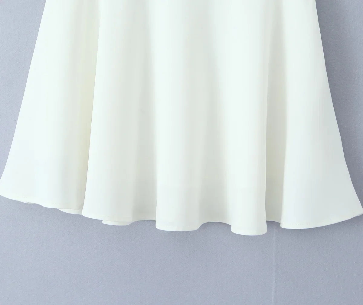 Nordsdom2024 White Sweet Skirt Bow High Waist A-lined Swing Mini Umbrella Skirt Short Skater Skirts Women's Clothing