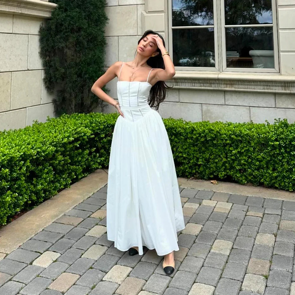 Nordsdom Summer Elegant Dresses for Women 2024 New Arrivals Hollow Out Flare Birthday Party Dresses Midi Print Female Clothing